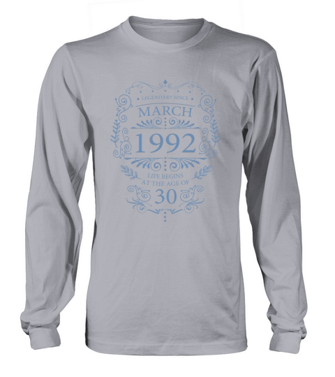 Vintage 1992 birthday gift ideas for women Women's Long Sleeve