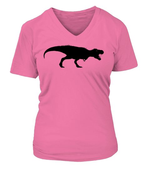 T-Rex Women's V-Neck T-shirt