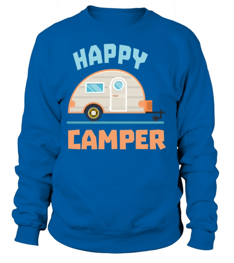Happy Camper Camping Women's Sweatshirt