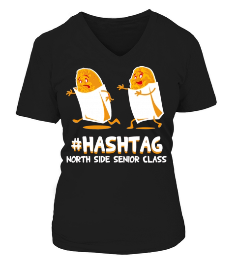 Hashtag North Side Senior Class Women's V-Neck T-shirt