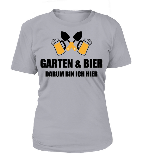 Garden beer gardener gardening gift Women's T-Shirt