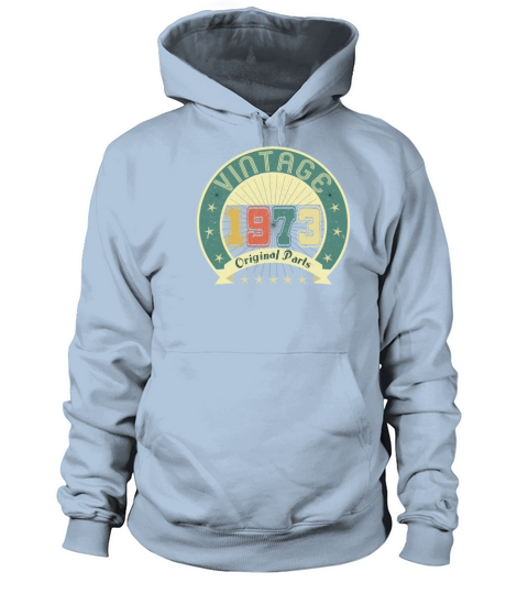 vintage 1973 46th birthday gift Women's Hoodie