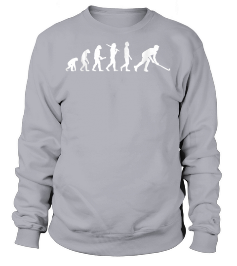 Funny Hockey Evolution For Hockey Players Women's Sweatshirt