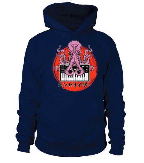 Modular Synthesizer Octopus Techno Acid Keyboard Men's Hoodie