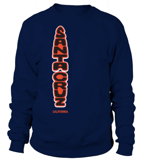 Santa Cruz California Tiki Script Board Center Women's Sweatshirt