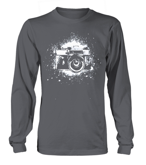 Photographer T Shirt Photographer Camera Women's Long Sleeve
