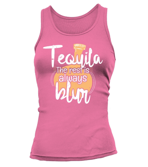 Tequila Blur Party Humor Spirits Women's Tank Top