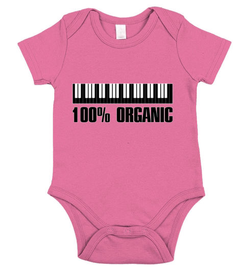 organic black Short Sleeve Baby One-Piece