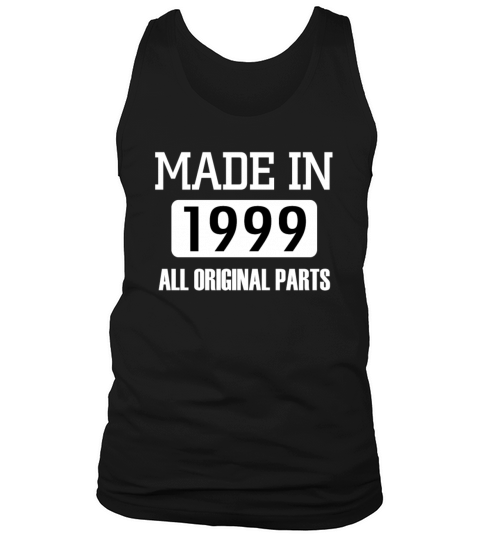 Birthday Design For Men Born In 1999 Design Men's Tank Top