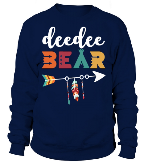 deedee bear camping funny love camp Women's Sweatshirt