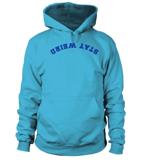 Stay weird upside down Men's Hoodie