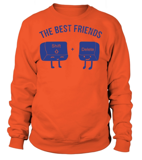 Computer Keyboard Best Friends Women's Sweatshirt