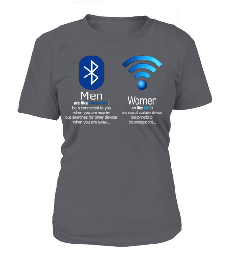 Bluetooth vs Wi Fi Women's T-Shirt
