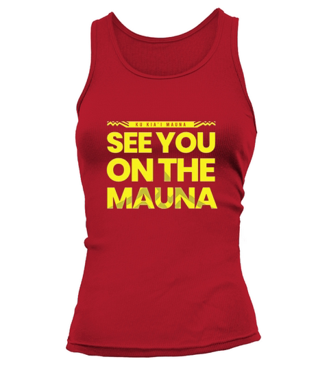 Mauna Kea Inspired Design Tank top Woman