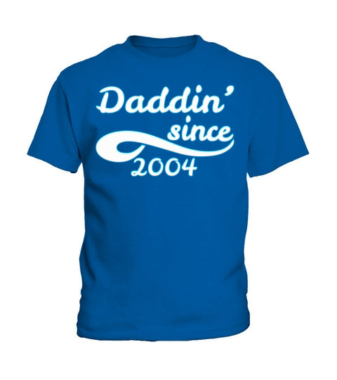 Daddin Since 2004 Happy Fathers Day Kids T-Shirt