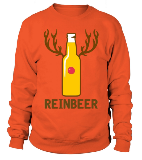Reinbeer Reindeer Beer X mas Beer Bottle Drinking Women's Sweatshirt