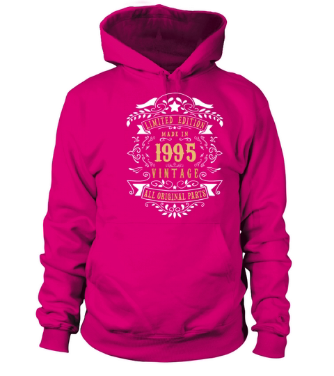 Limited Edition Made In 1995 Vintage Original Women's Hoodie