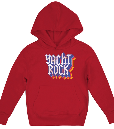 Psychedelic Fade Yacht Rock Party Boat Drinking Kids Hoodie