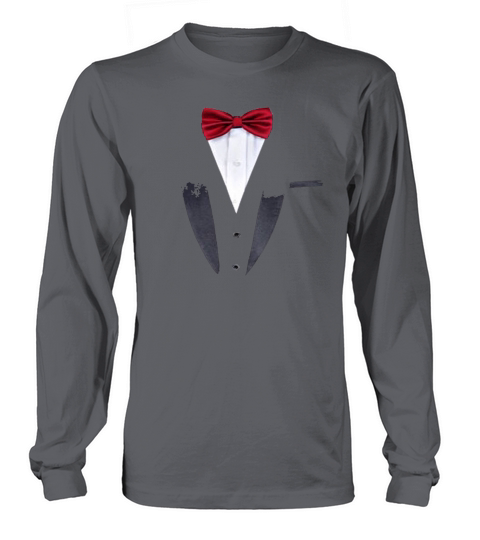 Tuxedo Tie Designs Women's Long Sleeve
