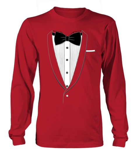 Fake Tuxedo Women's Long Sleeve