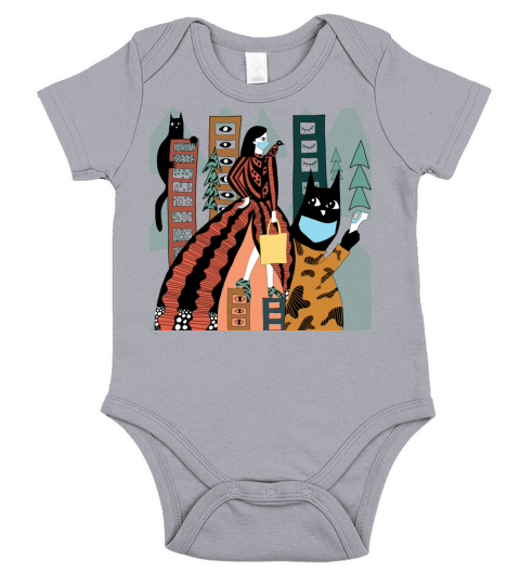 New Normal Shopping Short Sleeve Baby One-Piece