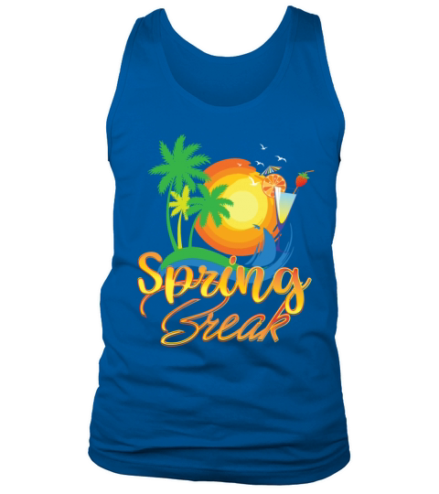 Spring Break Holiday Gift Idea Men's Tank Top