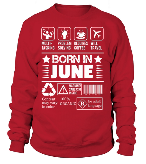Born In June Women's Sweatshirt