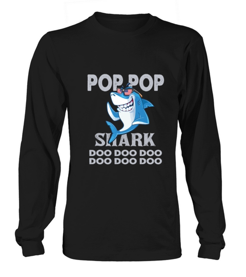 POP shark doo doo doo Women's Long Sleeve