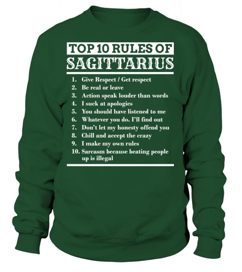 Sagittarius Traits Horoscope Zodiac Sign Gift Tee Women's Sweatshirt