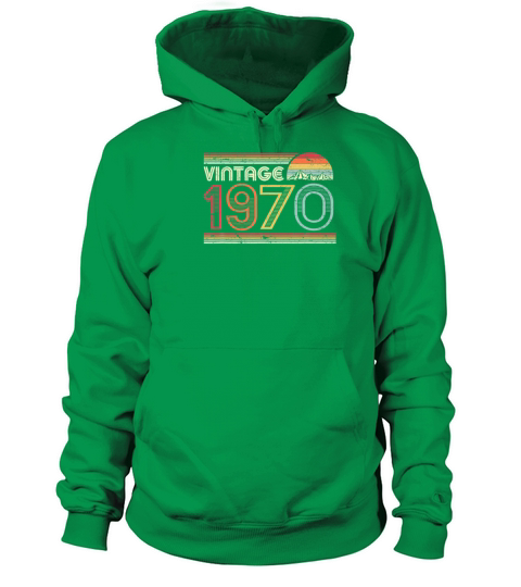 50th Birthday Gift Shirt Classic Vintage 1970 Women's Hoodie