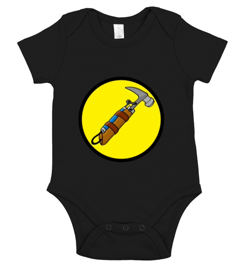 Captain Auto Homer Logo Short Sleeve Baby One-Piece
