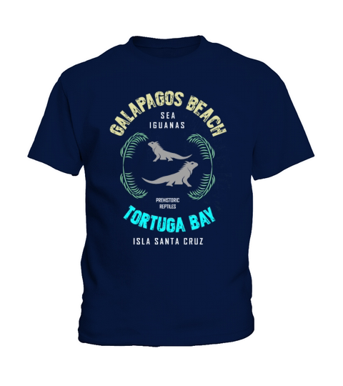 Equador Galapagos Sea Iguanas Isla Santa Cruz Kids T-Shirt
