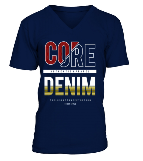 Core Denim Men's V-Neck T-shirt