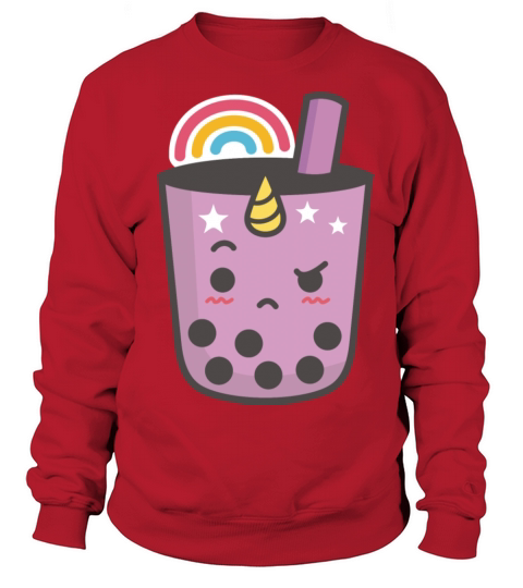 Unicorn Bubble Tea Women's Sweatshirt