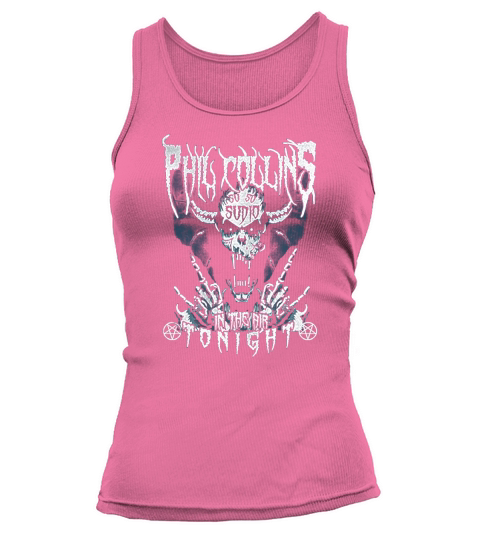 Phil Collins in the air tonight Rock Metal Tank top Woman
