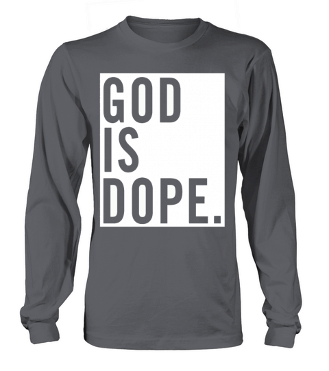 God Is Dope Tee Hoodie Women's Long Sleeve