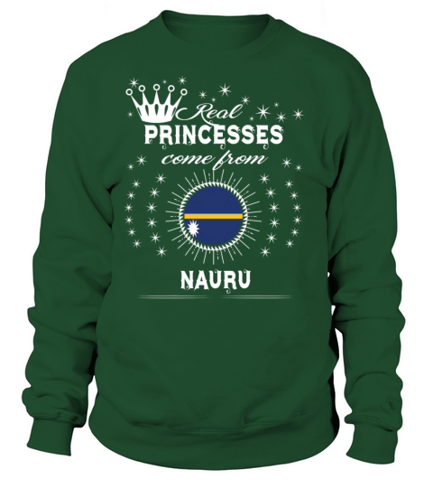 queen love princesses NAURU Women's Sweatshirt