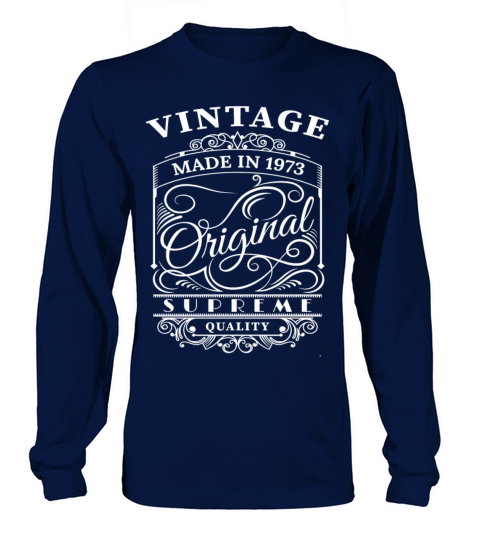 Vintage Made in 1973 Original Women's Long Sleeve