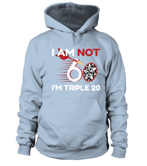 Triple 20 60th Birthday Funny Women's Hoodie