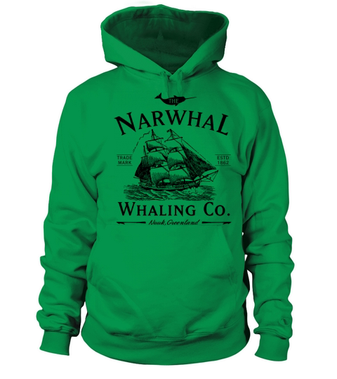 The Narwhal Whaling Company Women's Hoodie