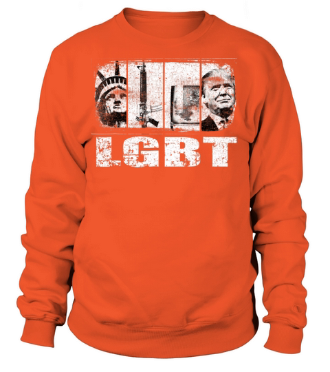 Liberty Guns Beer Trump Funny Parody LGBT Women's Sweatshirt