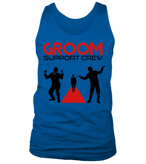 Groom Support Crew Men's Tank Top