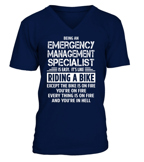 Emergency Management Specialist Men's V-Neck T-shirt
