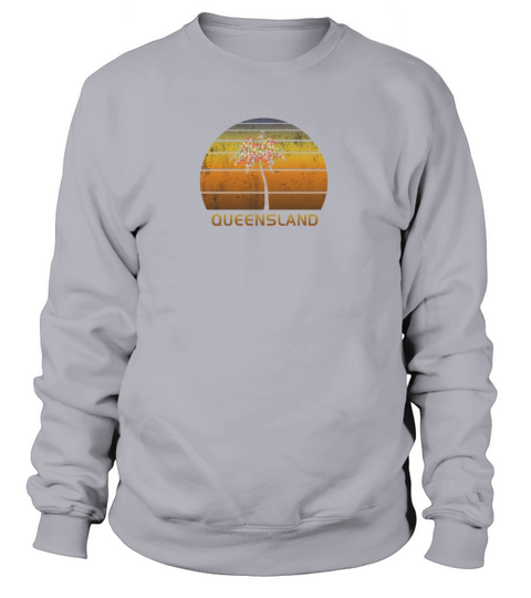 Retro Queensland Christmas Family Vacation Women's Sweatshirt