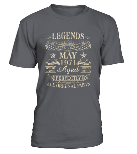 Legends Were Born In May 1971 Birthday Men's T-Shirt