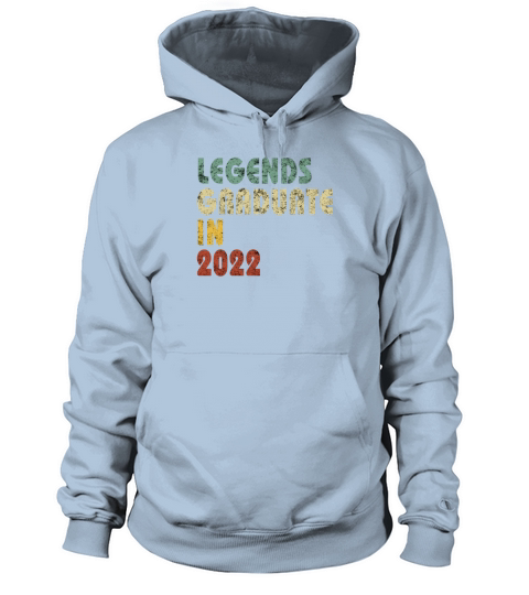 Vintage Legends Graduate In 2022 Class Of Quote Men's Hoodie