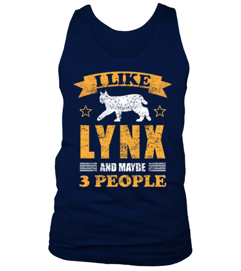 Lynx Forest Animal Lovers Quote Gift Tank Top Unisex