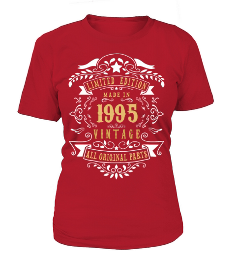 Limited Edition Made In 1995 Vintage Original Women's T-Shirt