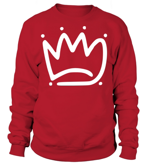 emojis sketch crown Women's Sweatshirt
