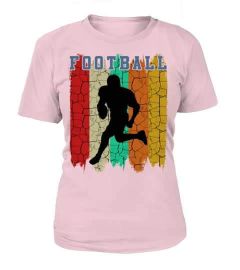 Retro Style Vintage American Football Player Sport Women's T-Shirt
